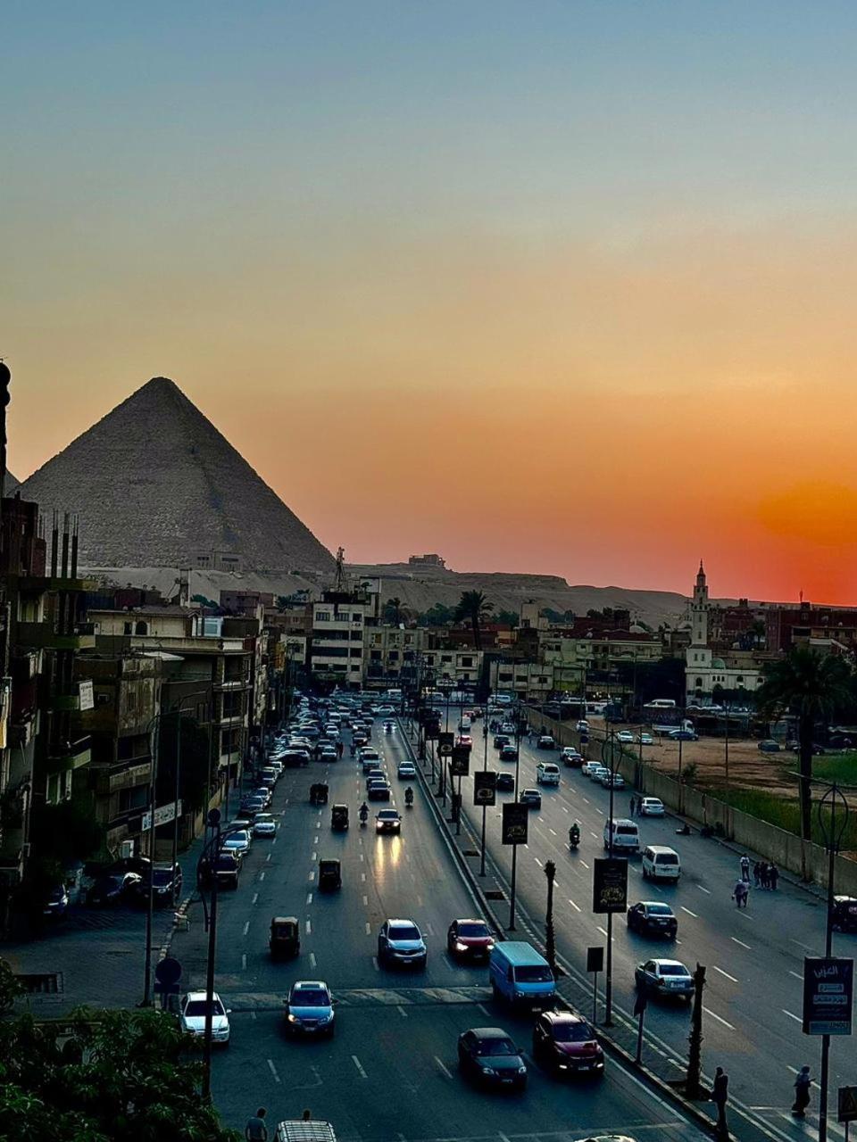 Khufu Pyramids Inn Nazlet el-Sîsi Eksteriør billede